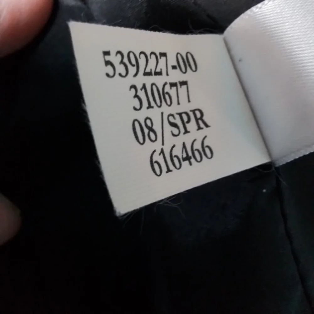 Banana Republic black 2 button closure stretch blazer size 4 - Picture 8 of 9